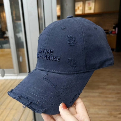 Hip Hop Summer Baseball Caps Letter Embroidery for Men Women