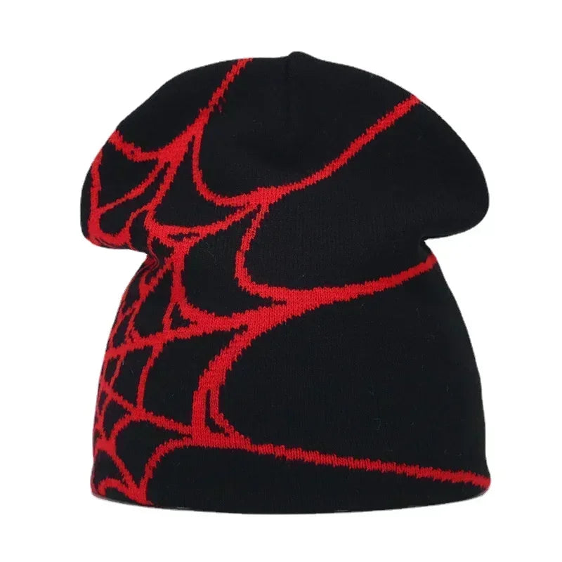 Y2K Letter Knitted Winter Autumn Beanie Cap Men Women