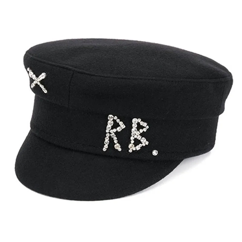 Brand Collection Wool Newsboy Caps New Women Hats
