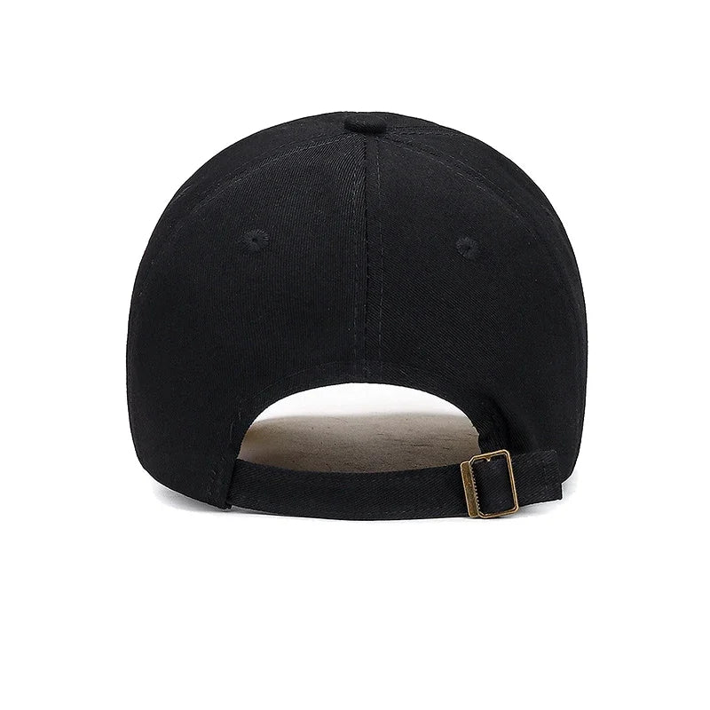 Soft Top Sports Baseball Cap Cotton 3D Embroidery Unisex Tennis Hat Dad Cap