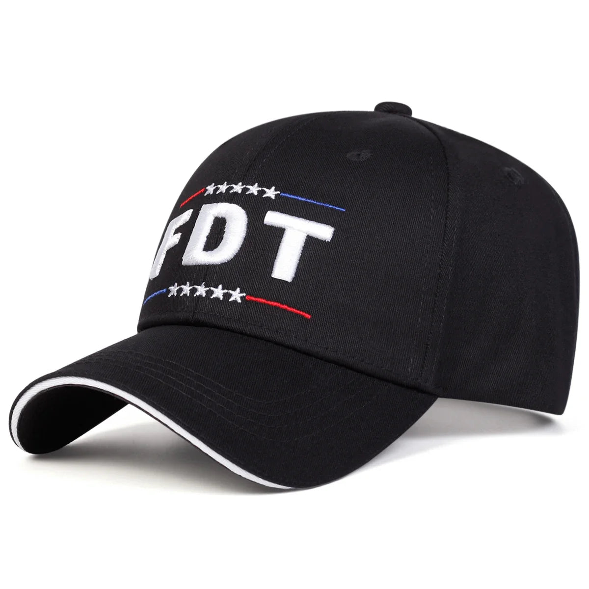 Unisex FDT Letter Embroidery Baseball Caps Spring Autumn