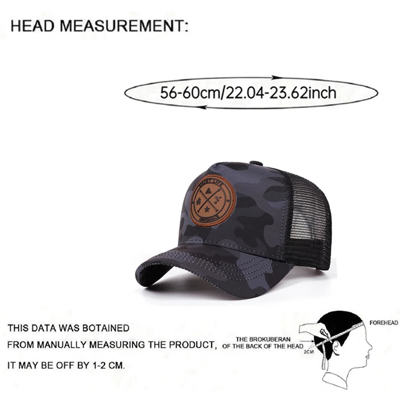 Fashion New Hip Hop Hat ENJOY Baseball Hat Outdoor Daily Leisure Decoration Sunshade Hat Unisex Mesh Hat