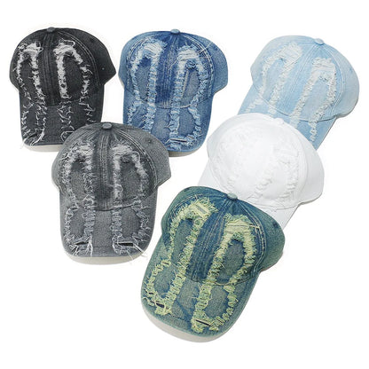 Custom Warm Classic Denim Sports Hiphop Caps Unisex