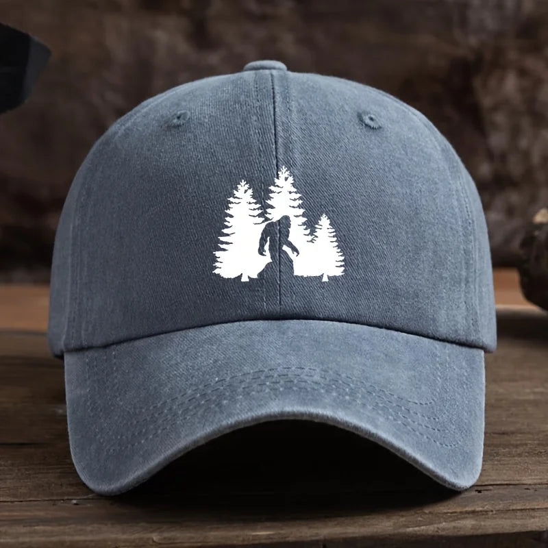 Gorilla Print Baseball Cap