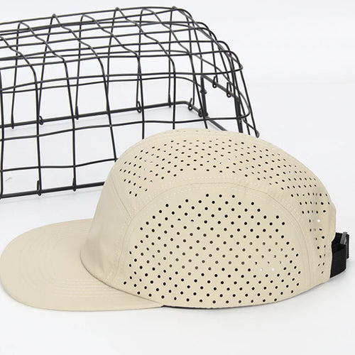 Outdoor Custom Logo Perforated 5-Panel Baseball Cap