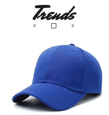 Unisex Cap Casual Plain Baseball Cap Adjustable Snapback Hats Hip Hop Cap Street Dad Hat