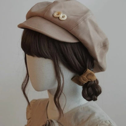 Korean Japanese Handmade Cloud Beret & Cap