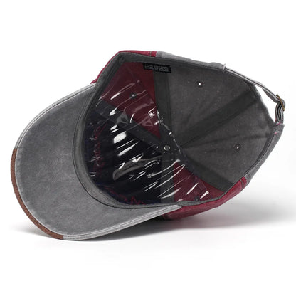 New Heavy Duty Embroidered Letter 79 Baseball Cap Trendy Casual Hat Water Washed Style