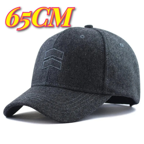 Winter Dad Warm Felt Baseball Caps