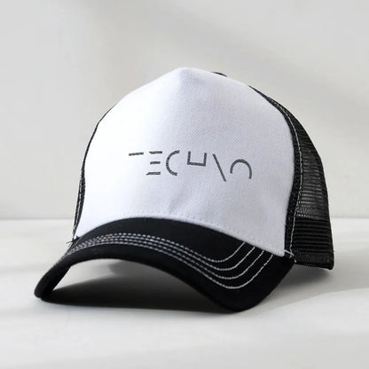 Techno Music Minimalist Design Baseball Cap