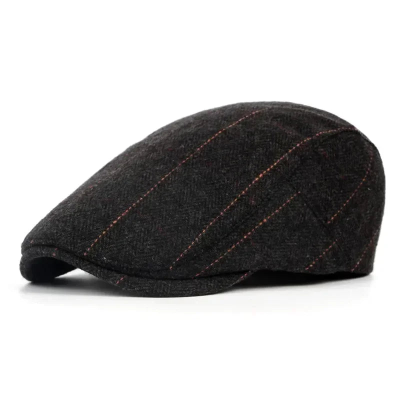 Fashion Men Retro Beret British Hats