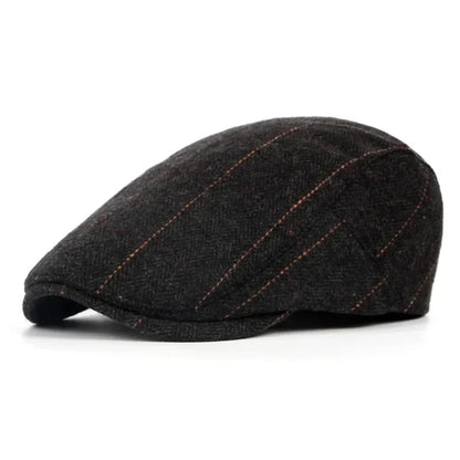 Fashion Men Retro Beret British Hats