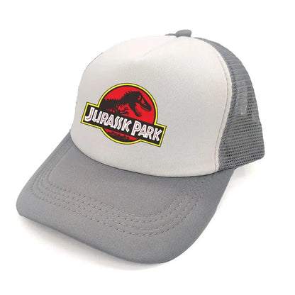 Jurassic Park Trucker Cap Men Funny Jurassic Park Dinosaur Hat Baseball Cap