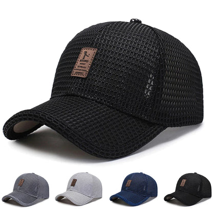 Unisex Baseball Net Caps Spring Summer