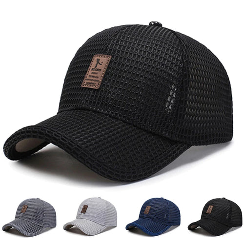Unisex Baseball Net Caps Spring Summer