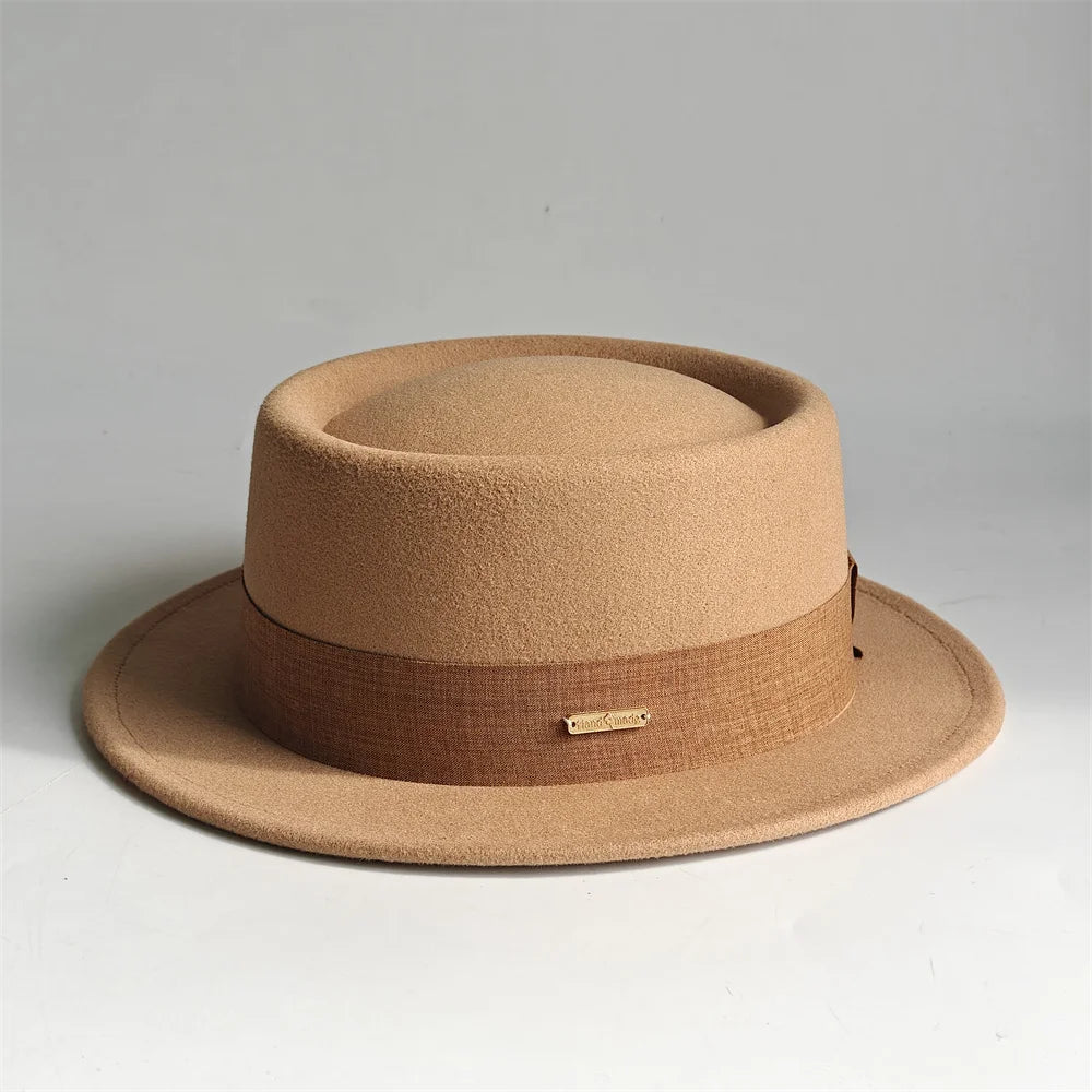 Autumn/Winter Fedora Hat For Women Soft Felt Hat - French Style Retro French