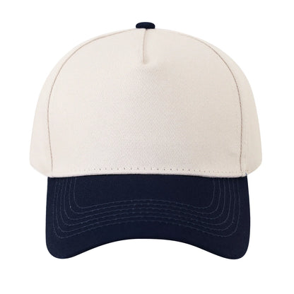 Retro Color Blocked Baseball Cap Outdoor Leisure Sports