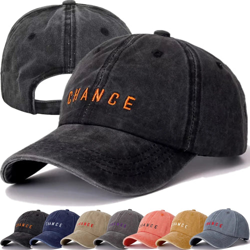 Unisex Washed Cotton Embroidery Baseball Cap