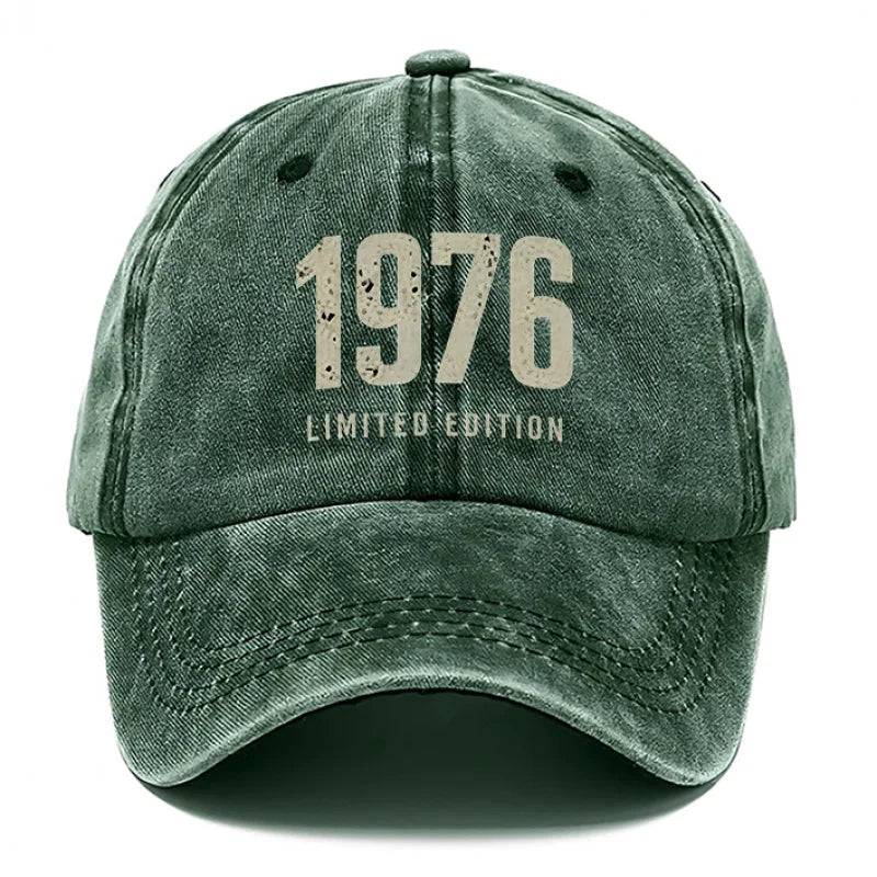 Retro Style 1976 Printed Baseball Cap