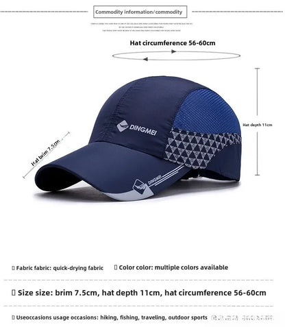 Men's Hat Spring And Summer New Outdoor Sunshade Travel Hat