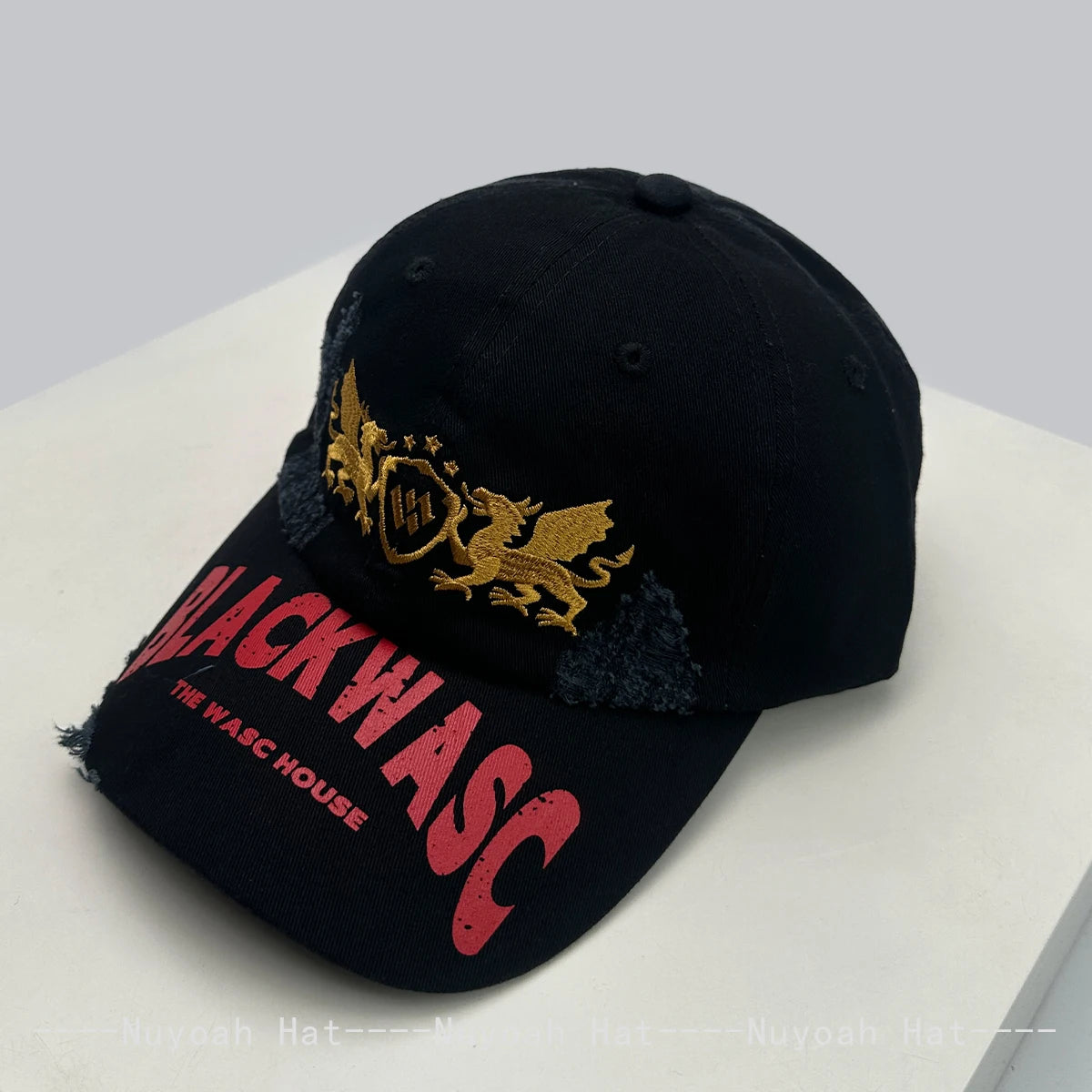 American Embroidered Letters Dragon Pattern Baseball Hats