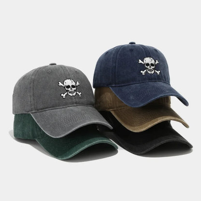 Personalized Skull Embroidered Baseball Cap