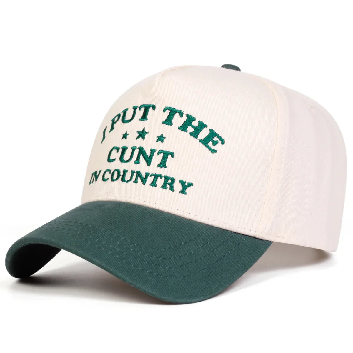 Unisex I Put The Letter Embroidery Baseball Caps Spring and Autumn