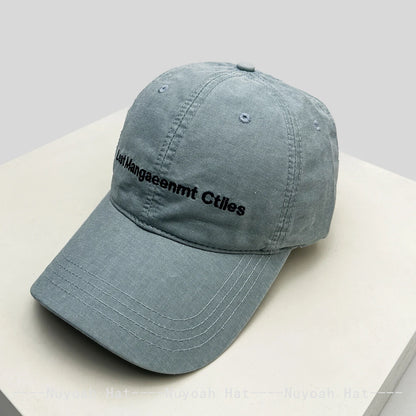 New Men Women Simple Letter Embroidery Baseball Hats