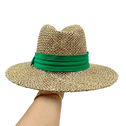 Sun Protection Straw Hat French Elegant Outdoor Beach Travel