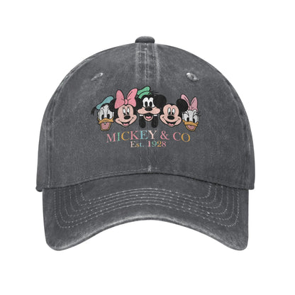 Mickey Friends 1928 Face Casual Baseball Cap
