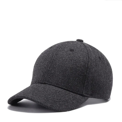 Autumn Winter Warm Baseball Cap Men