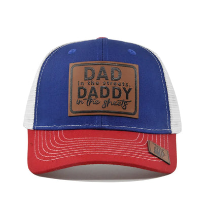 Spring Summer Leather Mesh Baseball Cap Men Women