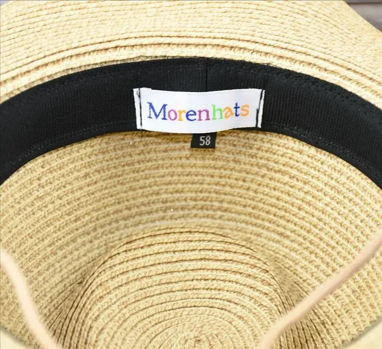 New XL Big Size 62cm Panama Jazz Straw Hat