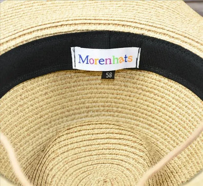New XL Big Size 62cm Panama Jazz Straw Hat