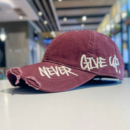 Casual Washed Cotton Baseball Cap