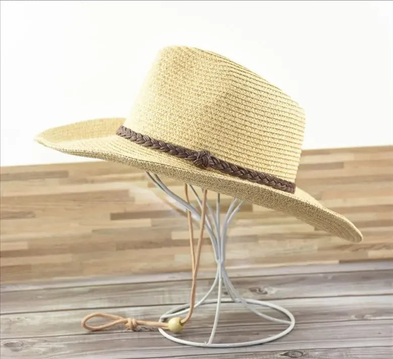 New XL Big Size 62cm Panama Jazz Straw Hat