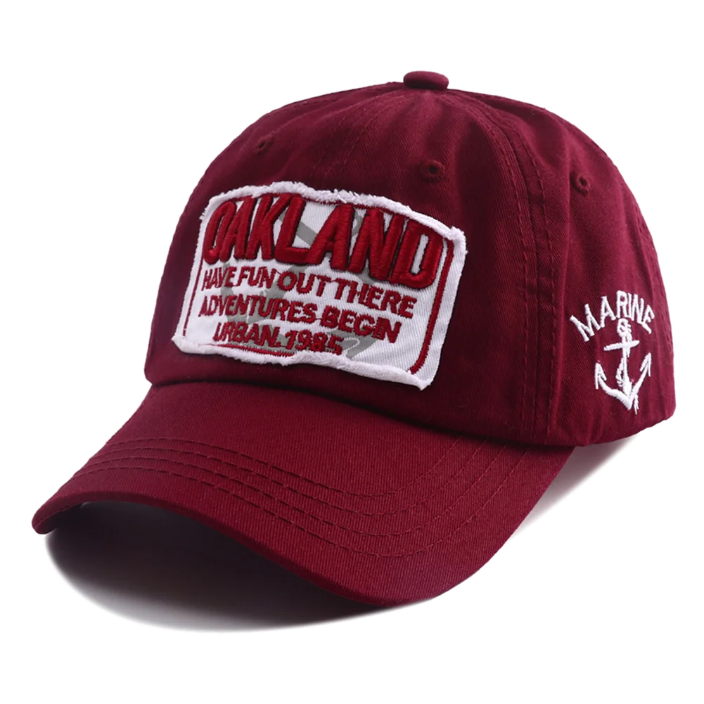 2025 New Letter Embroidery Cotton Baseball Caps Men Women