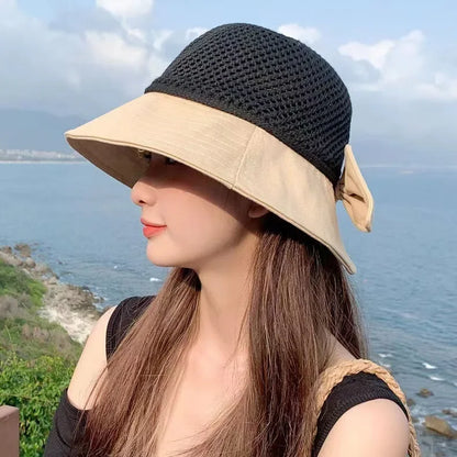 Outdoor UV Protection Sun Hat Summer Women's Bucket