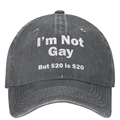 Denim Baseball Cap Funny Quotation Outdoor Sport Trucker Hat
