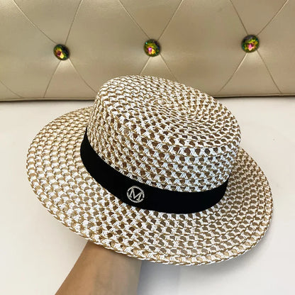 Korean  Breathable Hollow Fisherman Hat Bucket Hat for Women's Summer Outings