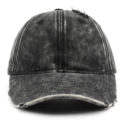 Vintage Distressed Baseball Cap For Men Women