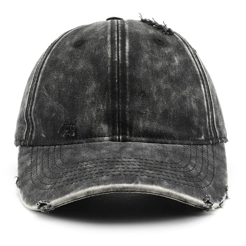 Vintage Distressed Baseball Cap For Men Women