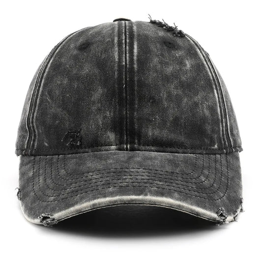 Vintage Distressed Baseball Cap For Men Women