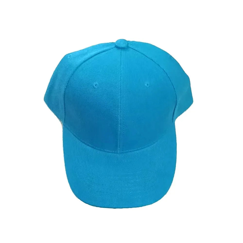 Summer Solid Color Women Sport Baseball Cap