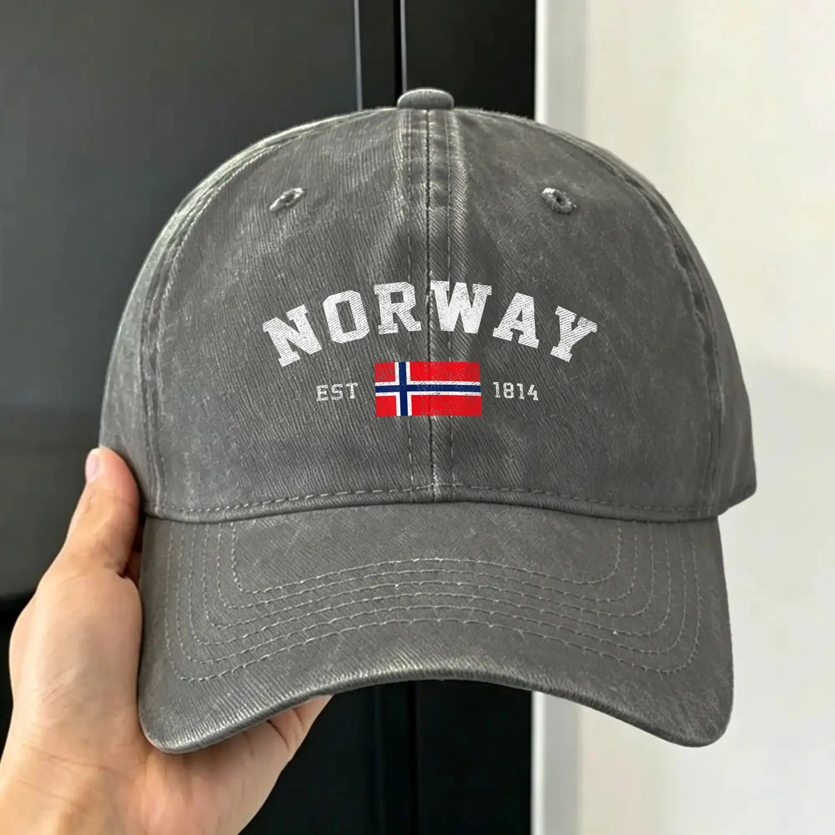 Flag Independence Day Sun Baseball Cap