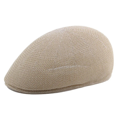 Summer Straw Hat Men Berets Fashion Newsboy Cap