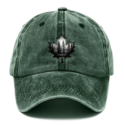 Design Style Maple Leaf Printed Hat