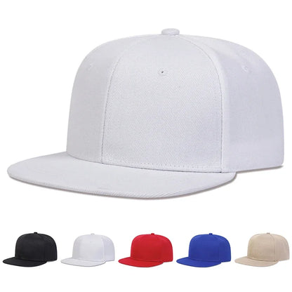 Unisex Light Board Solid Color Hip-Hop Hats Spring Autumn