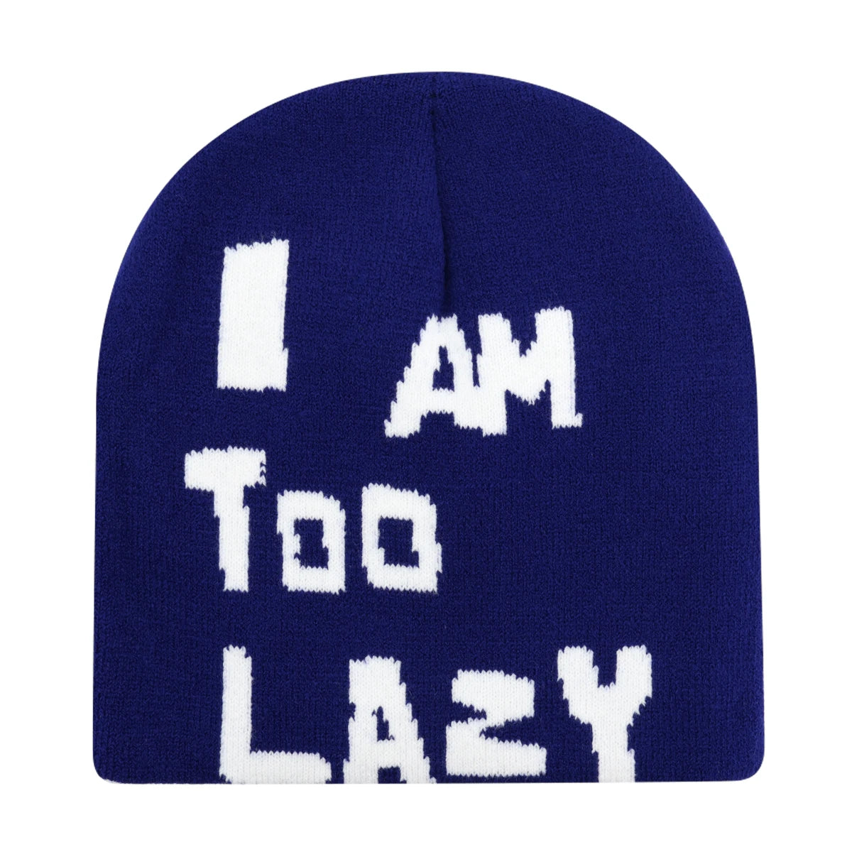 Y2k Letter Butter Knit Hats Skullies Beanies Autumn Winter Warm Hat