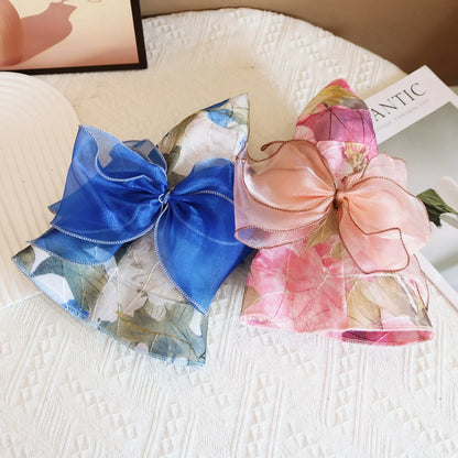 Hot Sale Fashion Flower Printing Cap Beach Hat Women Summer Hat Big Brim Sunshade Hat